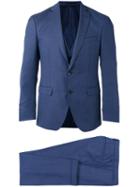 Boss Hugo Boss Formal Suit, Men's, Size: 52, Blue, Silk/virgin Wool/cupro