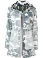 Moose Knuckles Camouflage Layered Rain Jacket - Green
