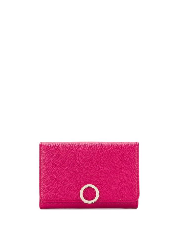 Bulgari Small Continental Wallet - Pink