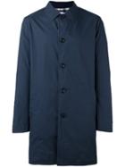 Etro Shirt Jacket, Men's, Size: 46, Blue, Cotton/polyamide/polyurethane