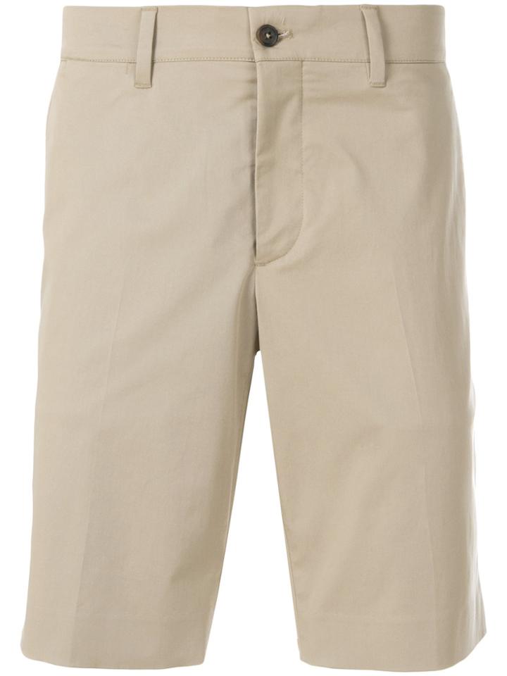 Prada Classic Chino Shorts - Nude & Neutrals