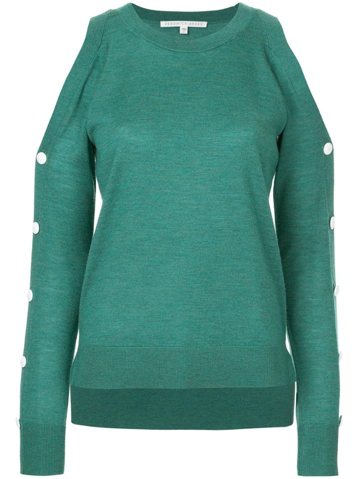 Veronica Beard Veda Sweater - Green