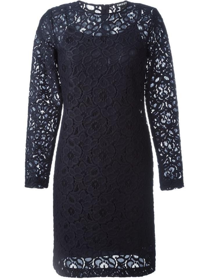 Dkny Floral Lace Dress