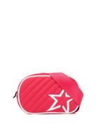 Perfect Moment Star Print Belt Bag - Red