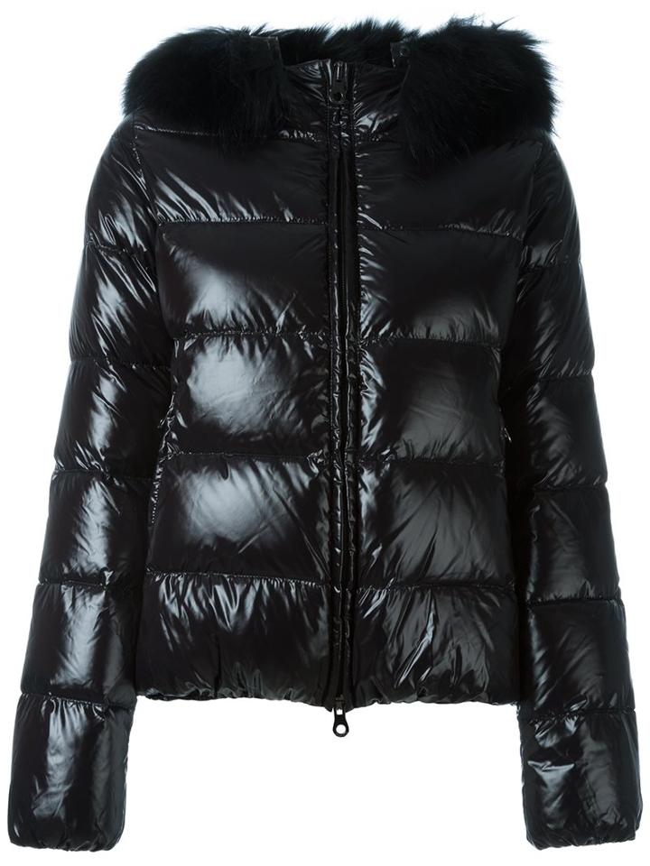 Duvetica Fur-trimmed Down Jacket