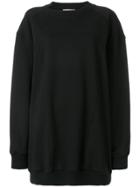 A.f.vandevorst Cutout Collar Sweatshirt - Black