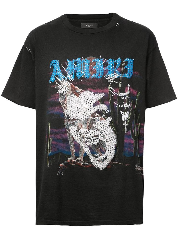 Amiri Embellished Desert T-shirt - Black