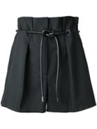 3.1 Phillip Lim Origami Pleat Shorts - Black