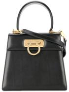 Salvatore Ferragamo Pre-owned Gancini 2way Tote - Black