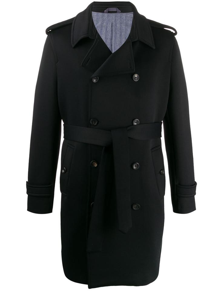 Circolo 1901 Double Breasted Coat - Blue