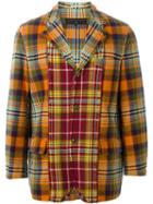 Comme Des Garçons Pre-owned Tartan Blazer - Multicolour