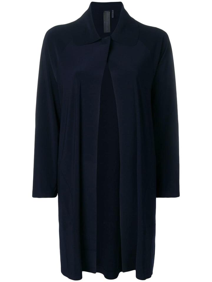 Norma Kamali Open Front Cardigan - Blue