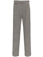 Gucci Houndstooth Check Trousers - Black