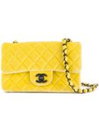 Chanel Vintage Cc Logos Chain Shoulder Bag - Yellow
