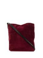 Ann Demeulemeester Button-up Tote Bag - Red