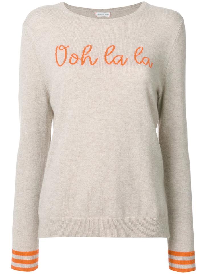 Chinti & Parker Ooh La La Jumper - Nude & Neutrals