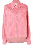 Off-white Striped Shirt - Red