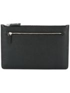 Anya Hindmarch - Smile Clutch - Men - Calf Leather - One Size, Black, Calf Leather