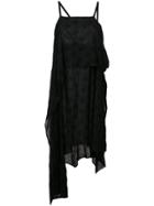 Lost & Found Ria Dunn Short Scarfed Dress - Black