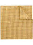 Emporio Armani Patterned Pocket Square - Yellow & Orange