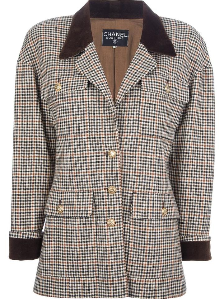 Chanel Vintage Pied De Poule Jacket