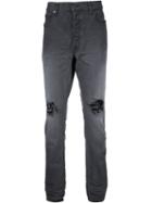 John Elliott - Distressed Jeans - Men - Cotton/polyurethane - 33, Grey, Cotton/polyurethane