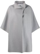 Harris Wharf London Shortsleeved Coat - Grey