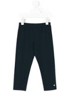 Armani Junior - Minimal Leggings - Kids - Cotton/spandex/elastane - 4 Yrs, Blue