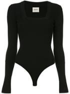 Khaite Square Neck Body - Black