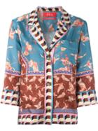 F.r.s For Restless Sleepers Butterflies Print Shirt, Women's, Silk