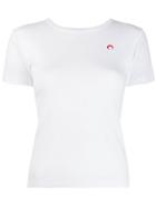 Marine Serre Embroidered Logo T-shirt - White