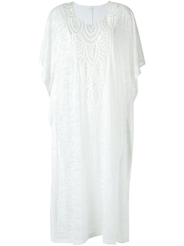 Sub Lace Kaftan, Women's, White, Polyester/polyamide