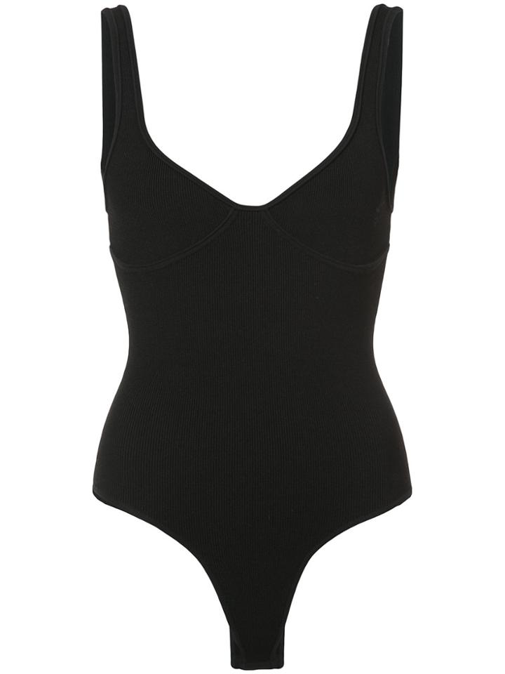 Khaite Elle Bodysuit - Black