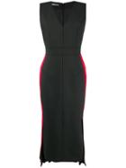Alexander Mcqueen Sleeveless Midi Dress Dress - Black