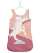 Stella Mccartney Kids - Deborah Dress - Kids - Cotton/polyester - 14 Yrs, Pink/purple