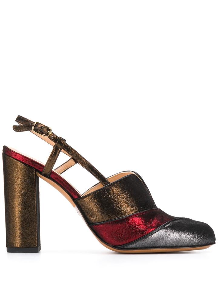 Chie Mihara Dodarlin Colour Block Pumps - Black