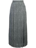 Vanessa Seward Long Pleated Panel Skirt - Unavailable