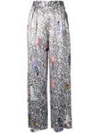 Theatre Products Tailored Cropped Trousers, Women's, Brown, Rayon