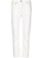 The Row Cropped Jeans, Women's, Size: 6, White, Cotton