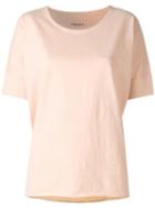 Roberto Collina Loose-fit T-shirt, Size: Xs, Nude/neutrals, Cotton