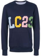 Lc23 Logo Patch Sweater - Blue