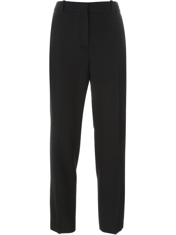 Mcq Alexander Mcqueen Tailored Trousers, Women's, Size: 42, Black, Viscose/virgin Wool