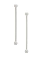 Justine Clenquet Molly Bar Earrings - Metallic