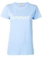 Maison Kitsuné Parisienne T-shirt - Blue