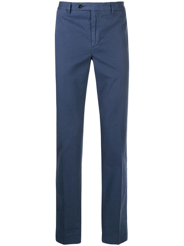 Hackett Slim Fit Chino Trousers - Blue