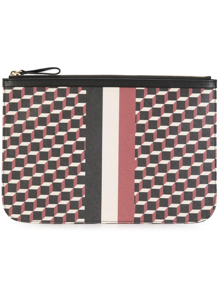Pierre Hardy Cube Print Pouch