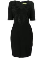 Versace Jeans Micro Embellished Dress - Black