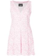 Boutique Moschino Embroidered Floral Dress - Pink
