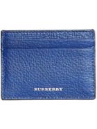 Burberry House Check Card Case - Blue