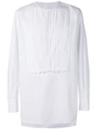 Nostra Santissima - Detailed Placket Shirt - Men - Cotton - 48, White, Cotton